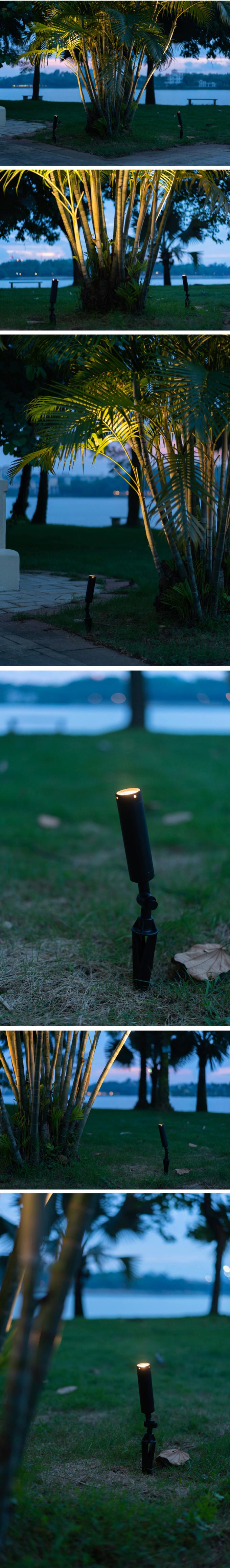 Van het de Matrijzenafgietsel van de landschaps Openluchttuin Waterdichte IP65 het Aluminium LEIDEN Gazonlicht en LEIDEN Aarlicht