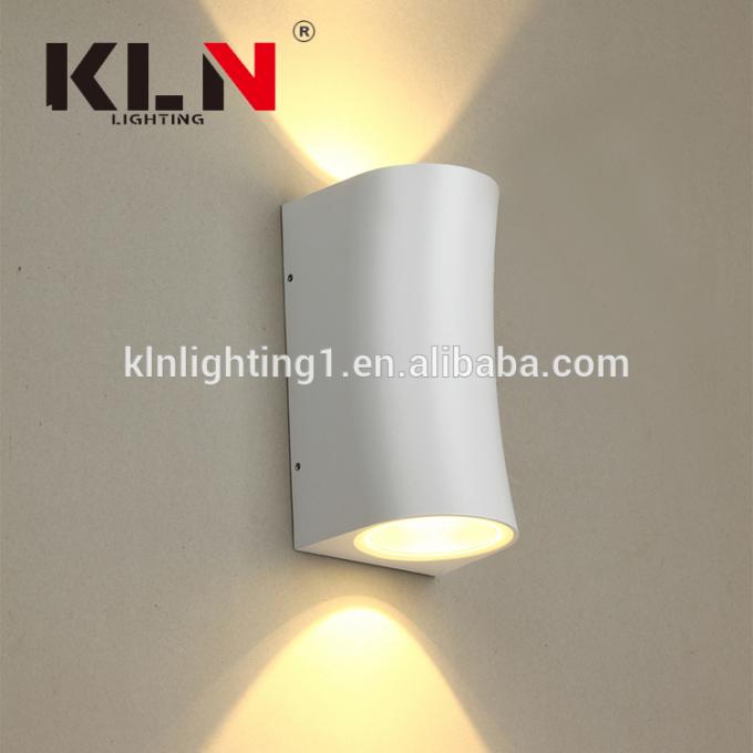 Zwarte of Witte Decoratief boven en beneden van de LEIDENE Moderne het Licht Muurlamp