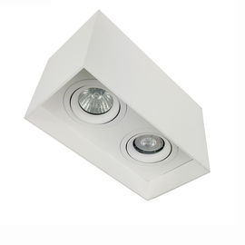 China Dimmable zet de Vierkante LEIDENE Oppervlakte Downlight Plafond Opgezette Beschikbare MR16 Gu10 op leverancier